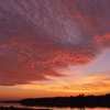 Afterglow over Middle Bay