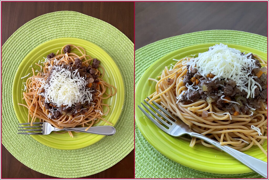 Chickpea Spaghetti Bolognese 6-23-23