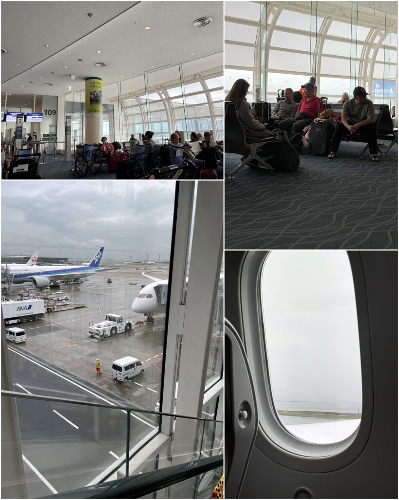 羽田空港-ヒューストン行き　2024-4-24