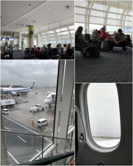 羽田空港-ヒューストン行き　2024-4-24
