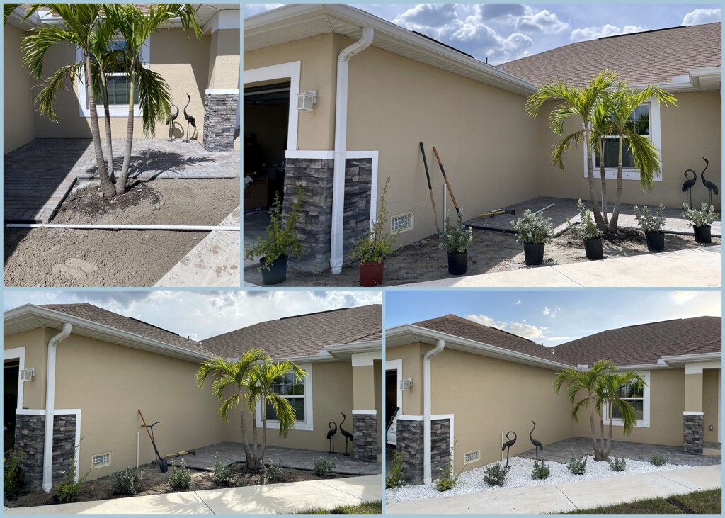 Patio Project_Planting_4-5 and 4-6 2023