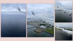 東京湾から羽田　2024-4-23
