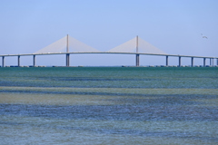 Sunshine Skyway from East Beach 3-26-25