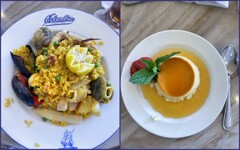 Paella and Spanish Flan  7-10-25