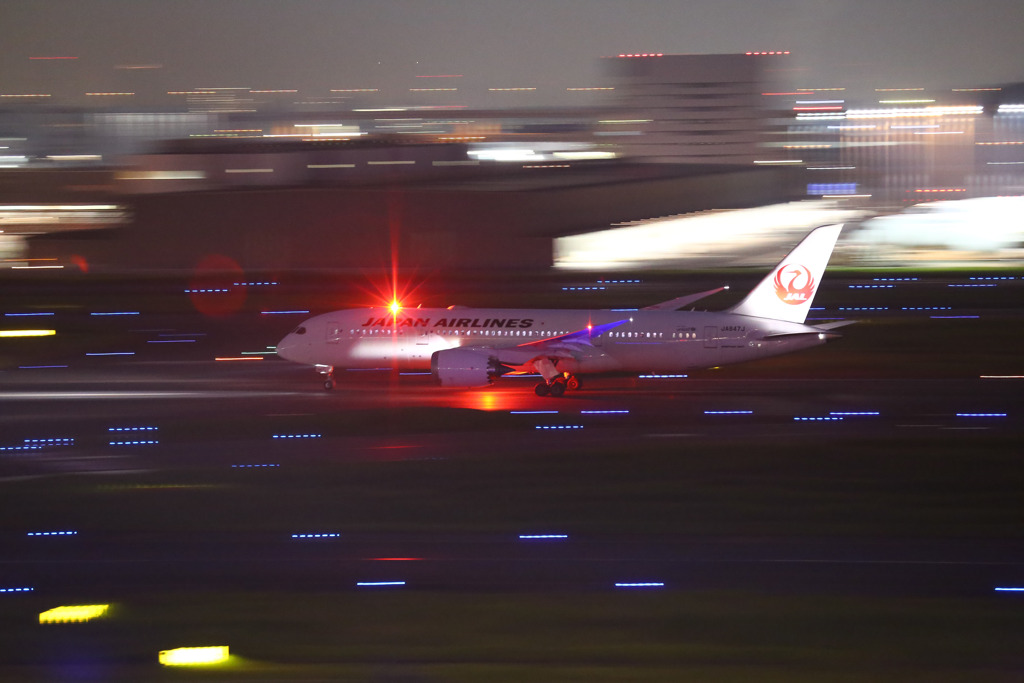 闇夜の流し撮り！