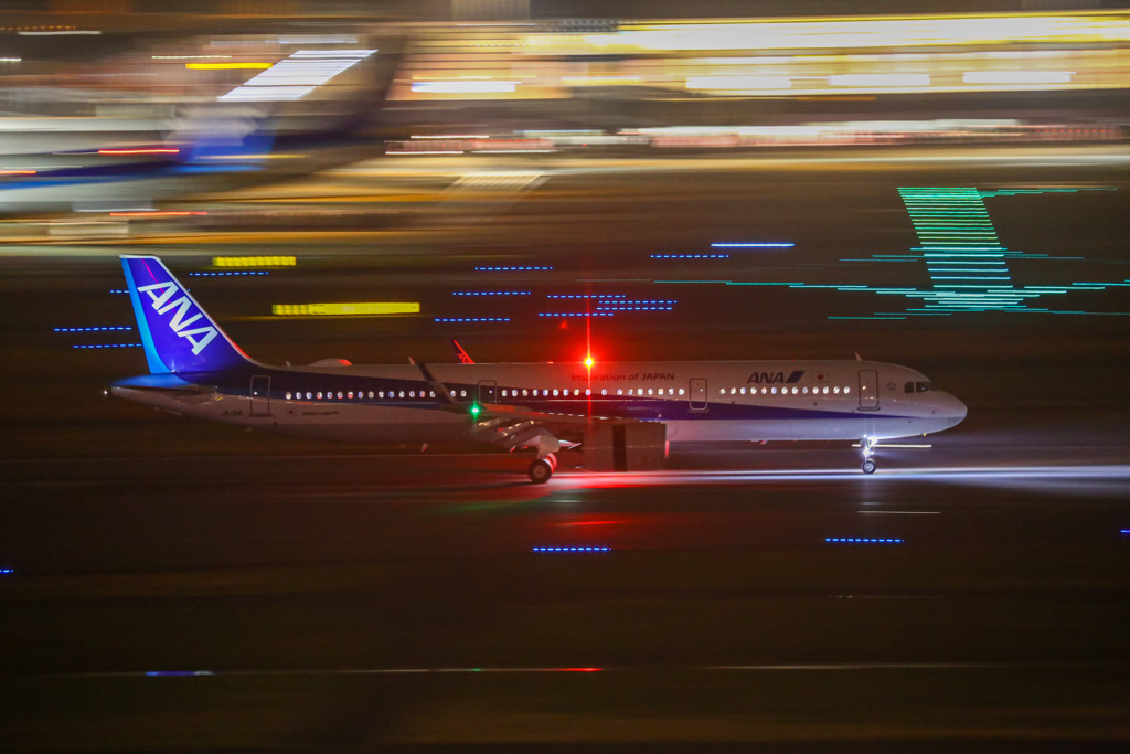 羽田空港1タミからの流し撮り#4