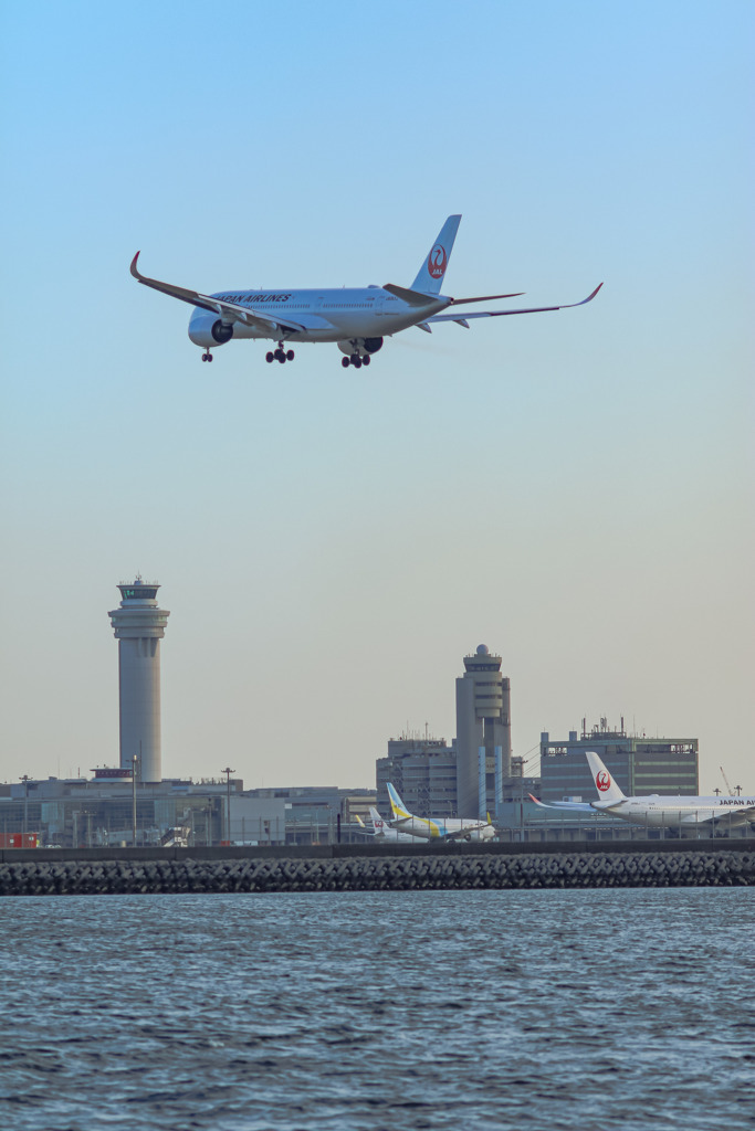 ダブル管制塔とA350