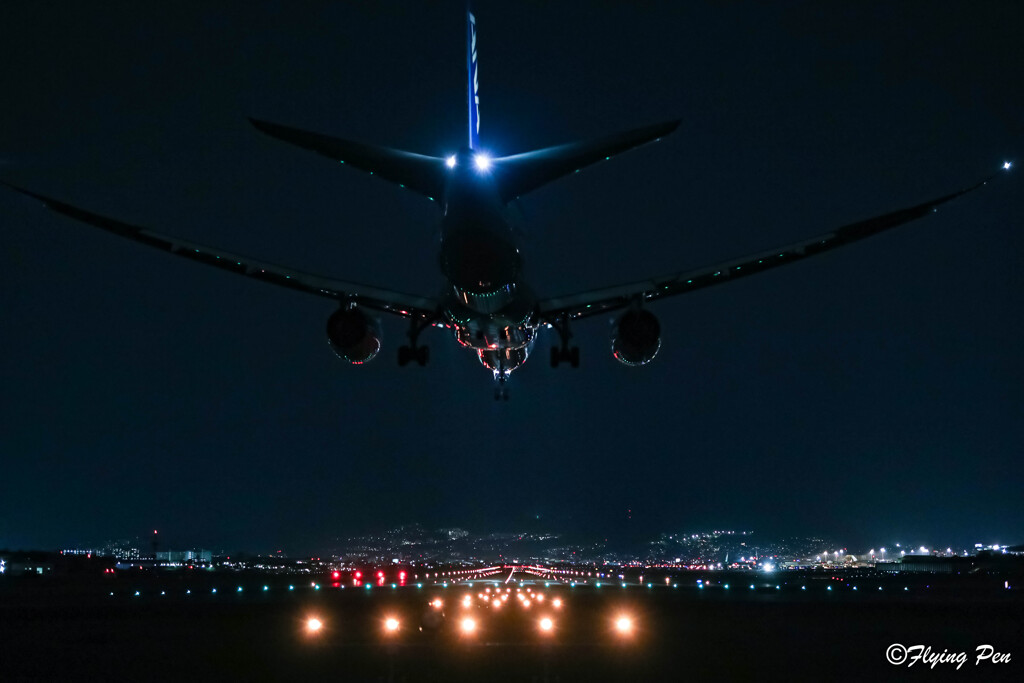 千里川夜景