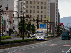 駅へ向かって