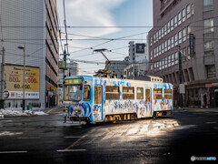 そのキラキラは路面にも