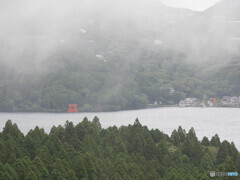 霧の芦ノ湖