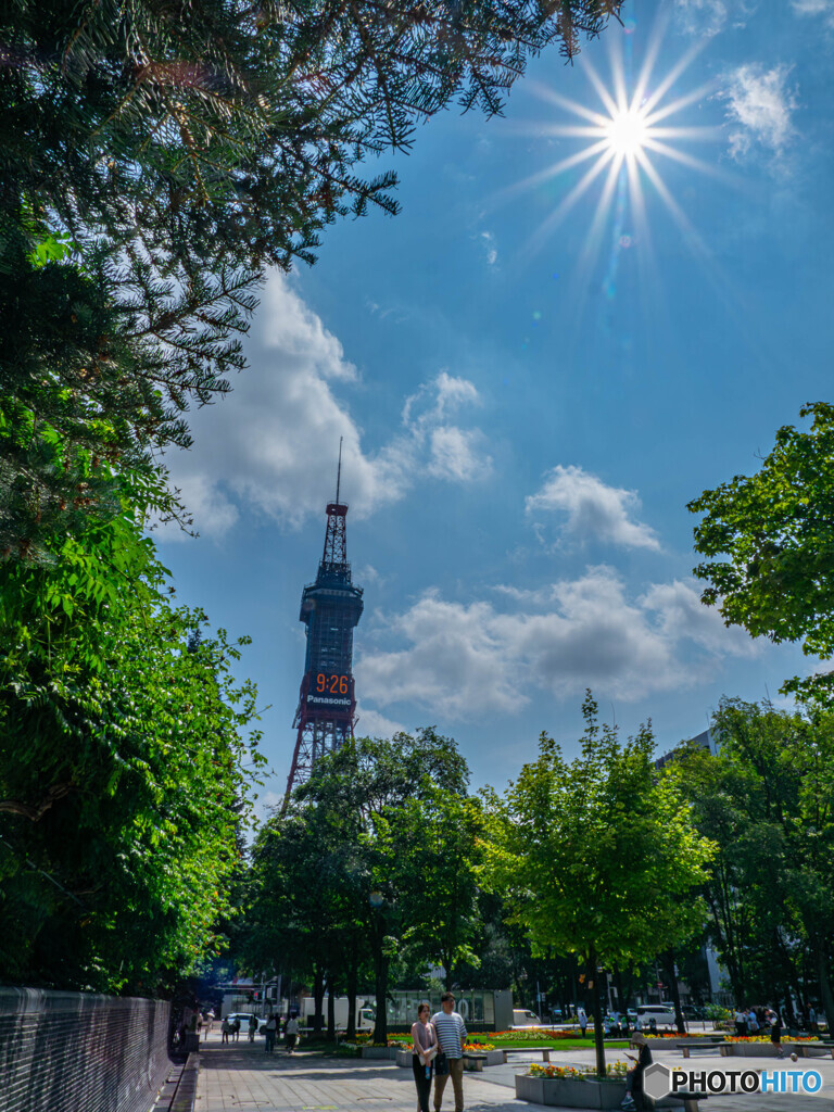 太陽ギラリ、夏本番