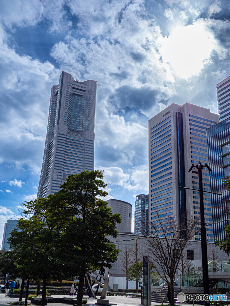 冬晴れ