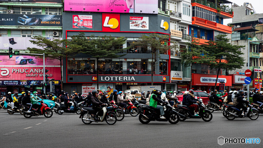 ハノイGP：第一コーナー