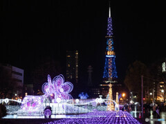 大通公園のきらめき