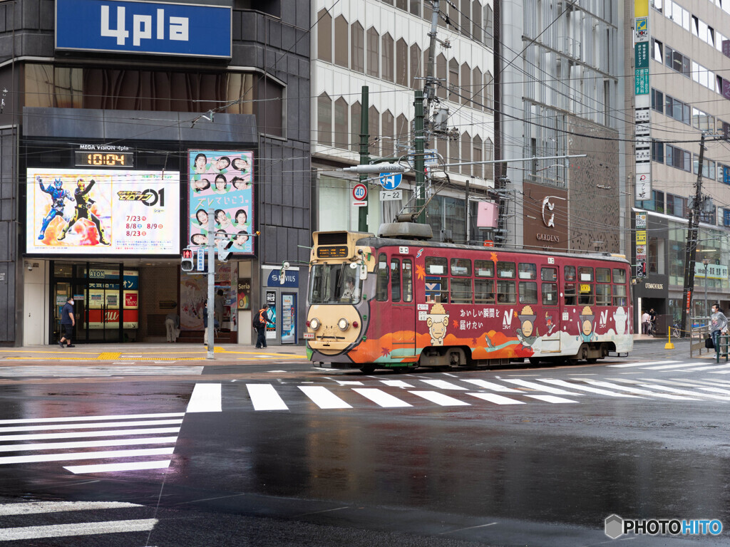 雨の日のイタメ君