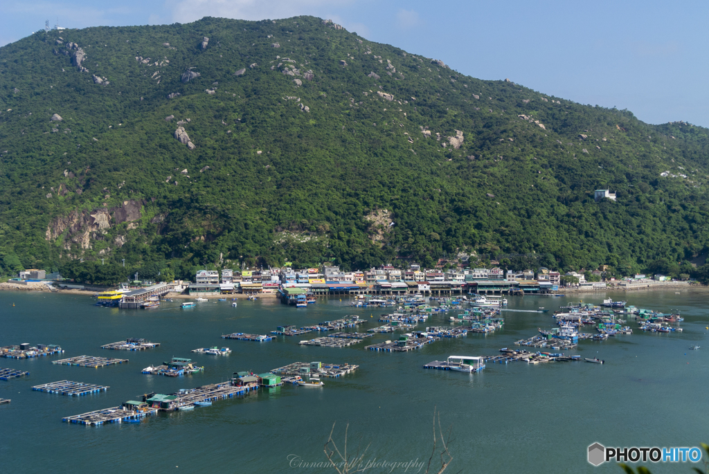 離島での一休み。