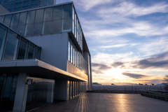 朝日に照らされる時間