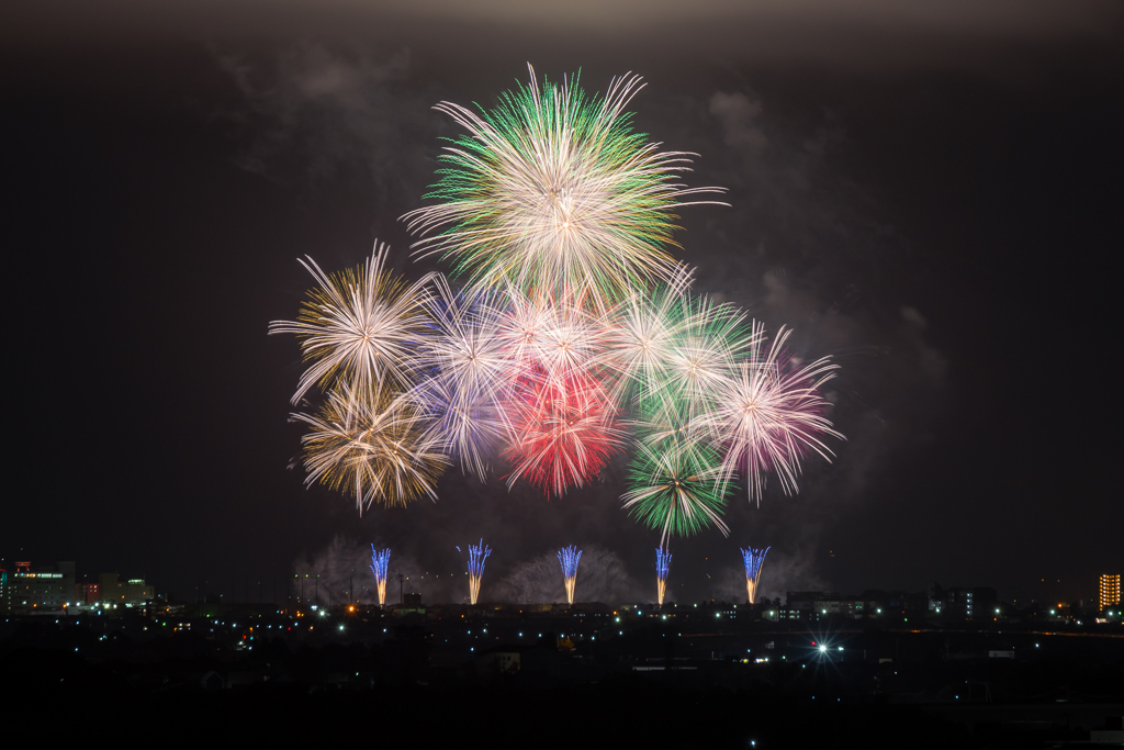 赤川花火大会・初