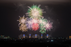 赤川花火大会・初