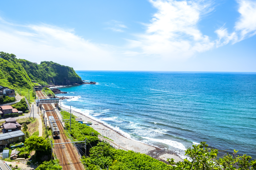 海の近い駅