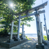 海の見える神社