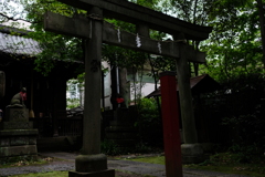 鳥居とお社