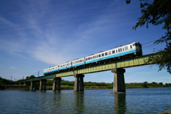 高徳線 鮎喰川橋梁