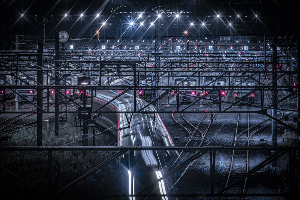 Cyber Metallic Train