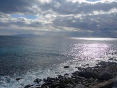 伊豆稲取付近車窓