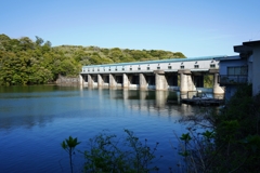 厚東川ダム湖