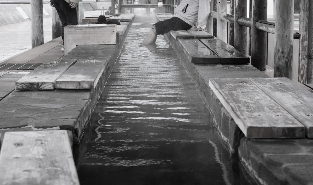 小浜温泉足湯