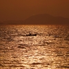 海にお船を
