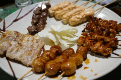 焼き鳥串盛り