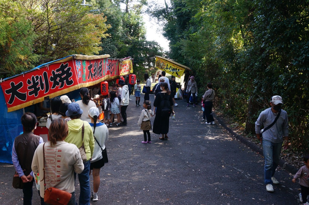 祭りの出店