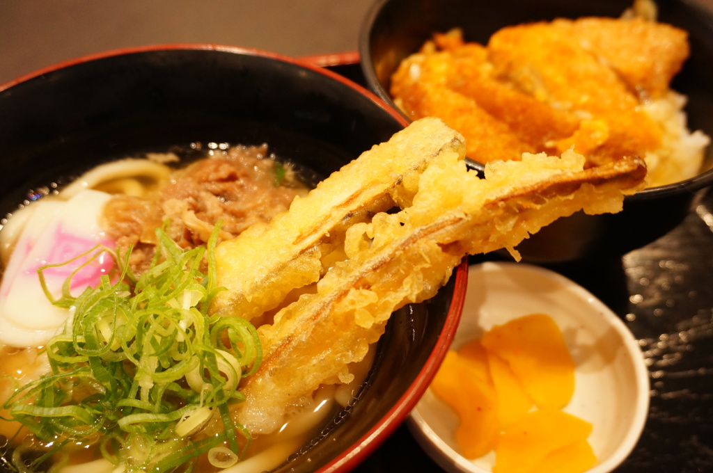 ごぼう天うどん
