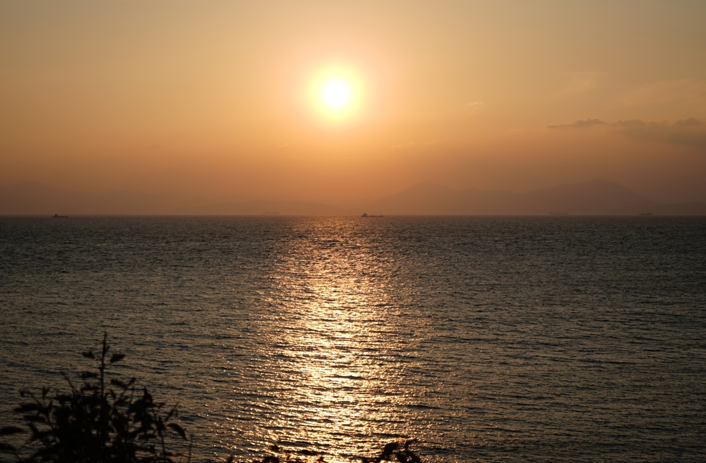 沈みゆく太陽