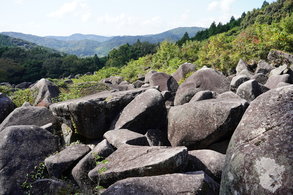 万倉の大岩郷