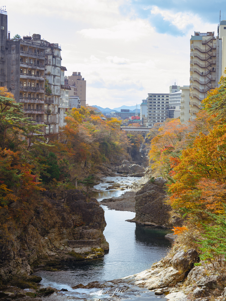鬼怒川温泉にて