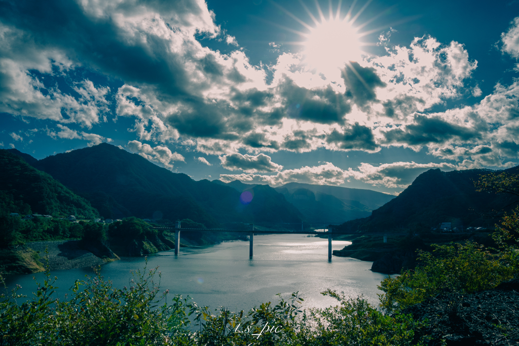 八ッ場ダムから