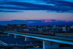 明け方の景色