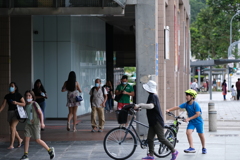 地下鉄の出入り口