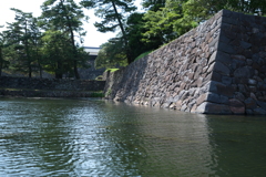 松江城のお堀