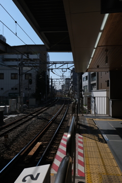 池上駅から