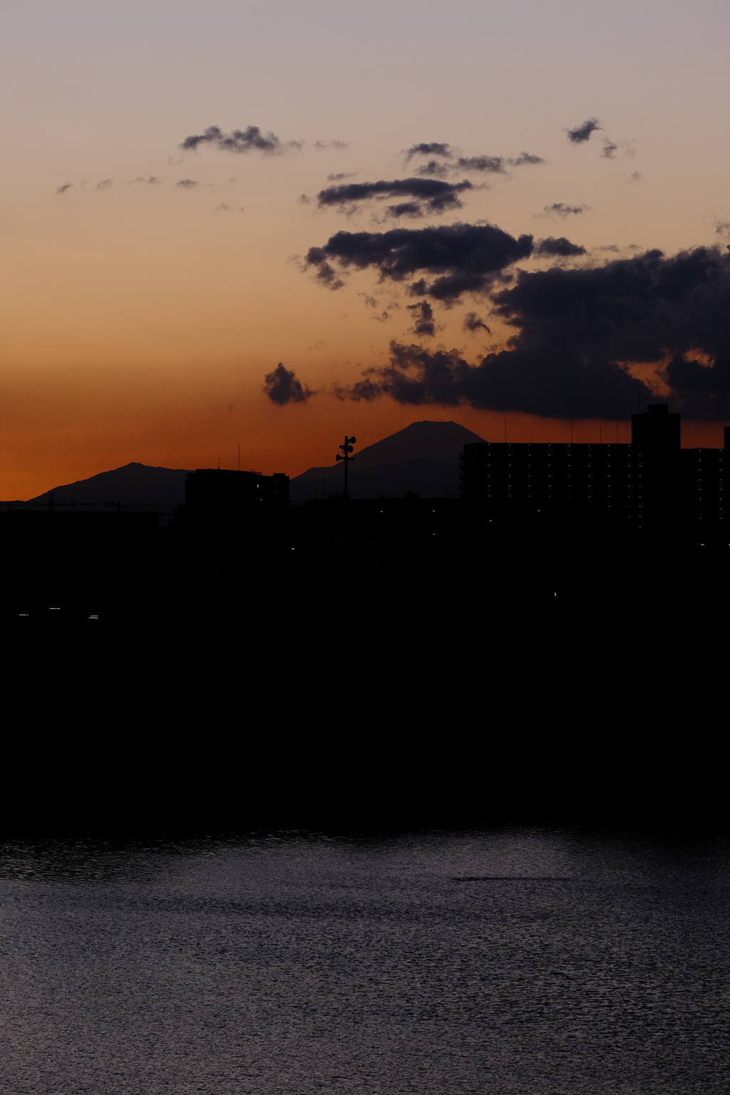 夕暮れ