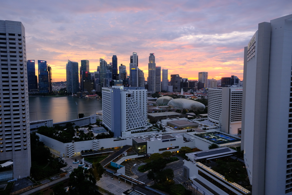 ひさびさの夕焼け
