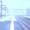 濃霧の朝