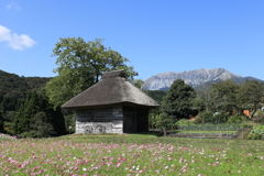 茅葺と大山　1