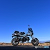 ブルーバイクとブルースカイ
