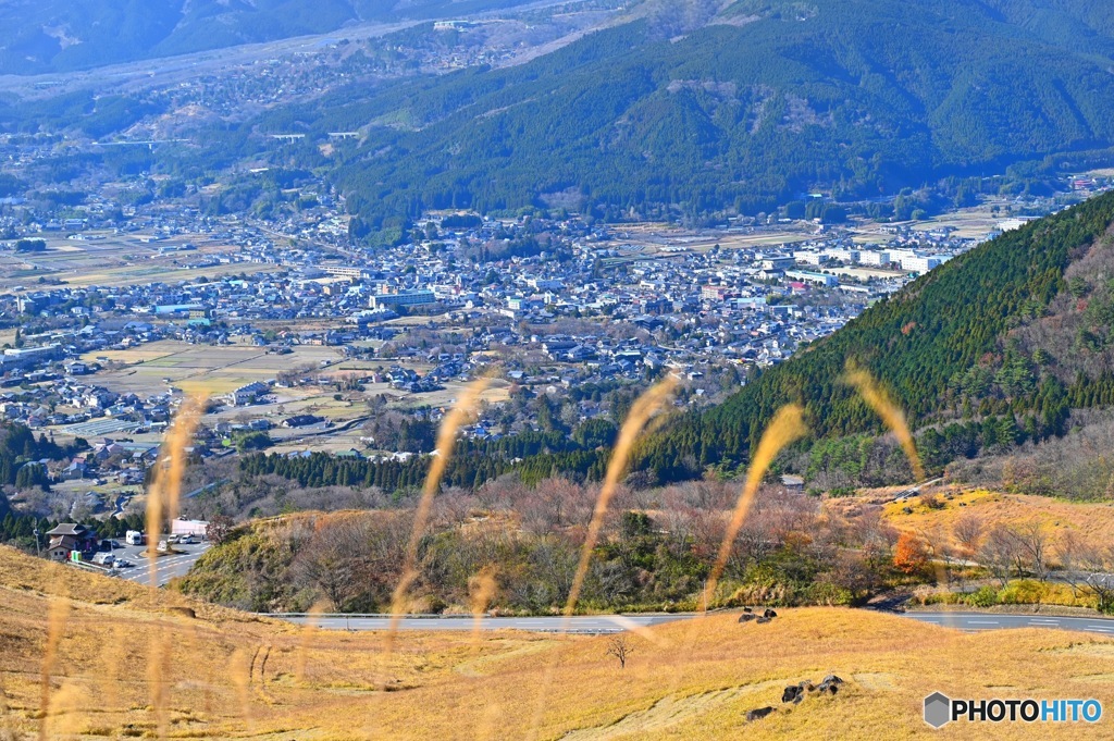 湯布院の街並み